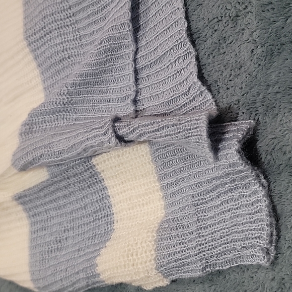 No Comment Striped Collared Sweater NWT!  XL - Picture 3 of 6